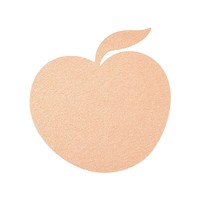 Peach white background circle person. AI generated Image by rawpixel.
