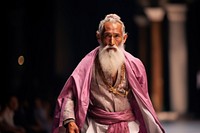 Thai male elder model fashion runway adult.