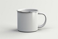 Stainless enamel mug  coffee drink cup.