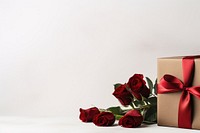 Chocolate gift box and roses for valentine day flower plant celebration. AI generated Image by rawpixel.