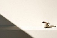 Tea shadow saucer coffee. AI generated Image by rawpixel.