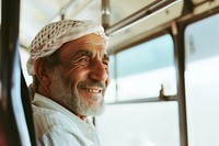 Smiling Middle eastern man portrait smiling looking.