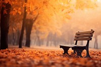 Background in autumn furniture outdoors nature. AI generated Image by rawpixel.