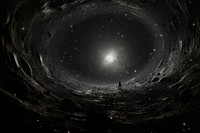  Black holes space astronomy night. AI generated Image by rawpixel.