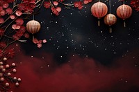 Chinese New Year style of Galaxy backgrounds plant red.