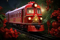 Chinese New Year style of Train train vehicle railway.