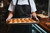 Bakery bread standing apron.