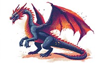 Dragon dragon cartoon animal.
