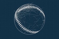 Baseball baseball sphere astronomy.