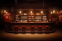 Bar bar drink architecture. AI generated Image by rawpixel.
