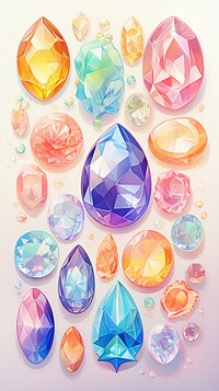 Gemstones jewelry crystal backgrounds.