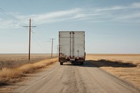 Truck vehicle road infrastructure.