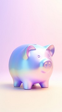 Piggy bank mammal representation investment.