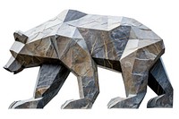 Rock heavy element Bear shape sculpture statue bear.