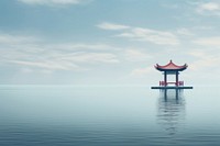 Sea chinese Style outdoors nature ocean.