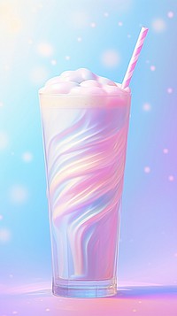 Smoothie milkshake drink refreshment.