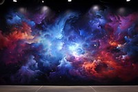  Galaxies painting space astronomy. AI generated Image by rawpixel.