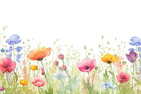Meadow in summer flower backgrounds outdoors.