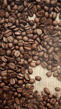 Wallpaper ephemera pale Coffee beans coffee coffee beans refreshment.