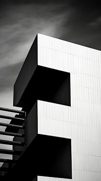 Photography of building architecture outdoors black.