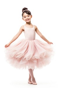 Japanese kid ballerina dancing ballet adult.