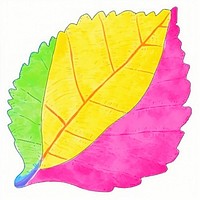Leave plant leaf white background. AI generated Image by rawpixel.