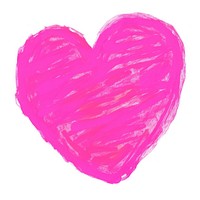 Pink heart backgrounds abstract white background. AI generated Image by rawpixel.