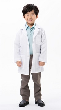 Japanese kid doctor child coat stethoscope.