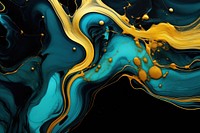 Turquoise and gold backgrounds abstract pattern. AI generated Image by rawpixel.