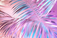 Palm against the rainbow colors Holographic foil backgrounds graphics pattern.