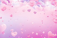 Stars and glitter backgrounds abstract heart.