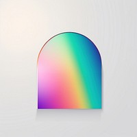 PNG Semi-circle rainbow arch architecture. AI generated Image by rawpixel.