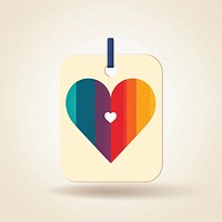 PNG Price tag label heart shape symbol circle yellow. AI generated Image by rawpixel.