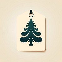 Price tag paper label Christmas tree shape christmas christmas tree celebration.