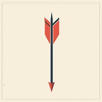 Cool style arrow weaponry diagram. AI generated Image by rawpixel.