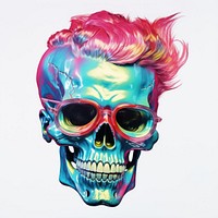 A Punk Style Skull art representation individuality.