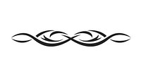 Arrow logo calligraphy moustache. AI generated Image by rawpixel.