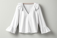 Blouse sleeve coathanger outerwear. AI generated Image by rawpixel.