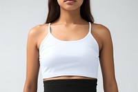 Crop top undergarment underpants midsection. AI generated Image by rawpixel.