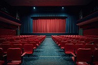 Cinema auditorium cinema stage.