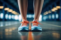 Shoelaces and floor footwear sneaker sports. AI generated Image by rawpixel.
