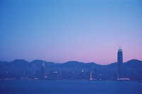 Hongkong cityscape architecture building outdoors.