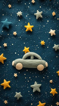 Wallpaper of felt starry car backgrounds symbol constellation.