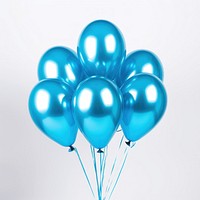 Balloon blue celebration anniversary. AI generated Image by rawpixel.