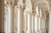 Classical building hall architecture column colonnade