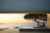 Tree architecture building outdoors. AI generated Image by rawpixel.