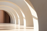 Modern arch architecture building flooring. AI generated Image by rawpixel.