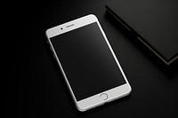 White blank mobile   electronics portability technology.