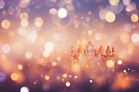 Crown pattern bokeh effect background light backgrounds outdoors.