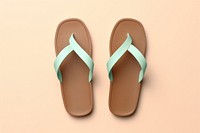 Blank sandals  flip-flops footwear shoe.